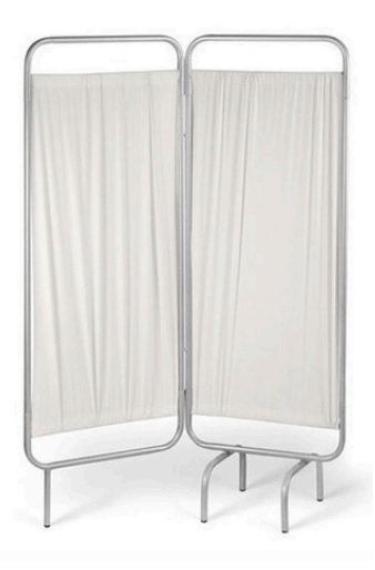 BIOMBO METALICO DE DOS CUERPOS